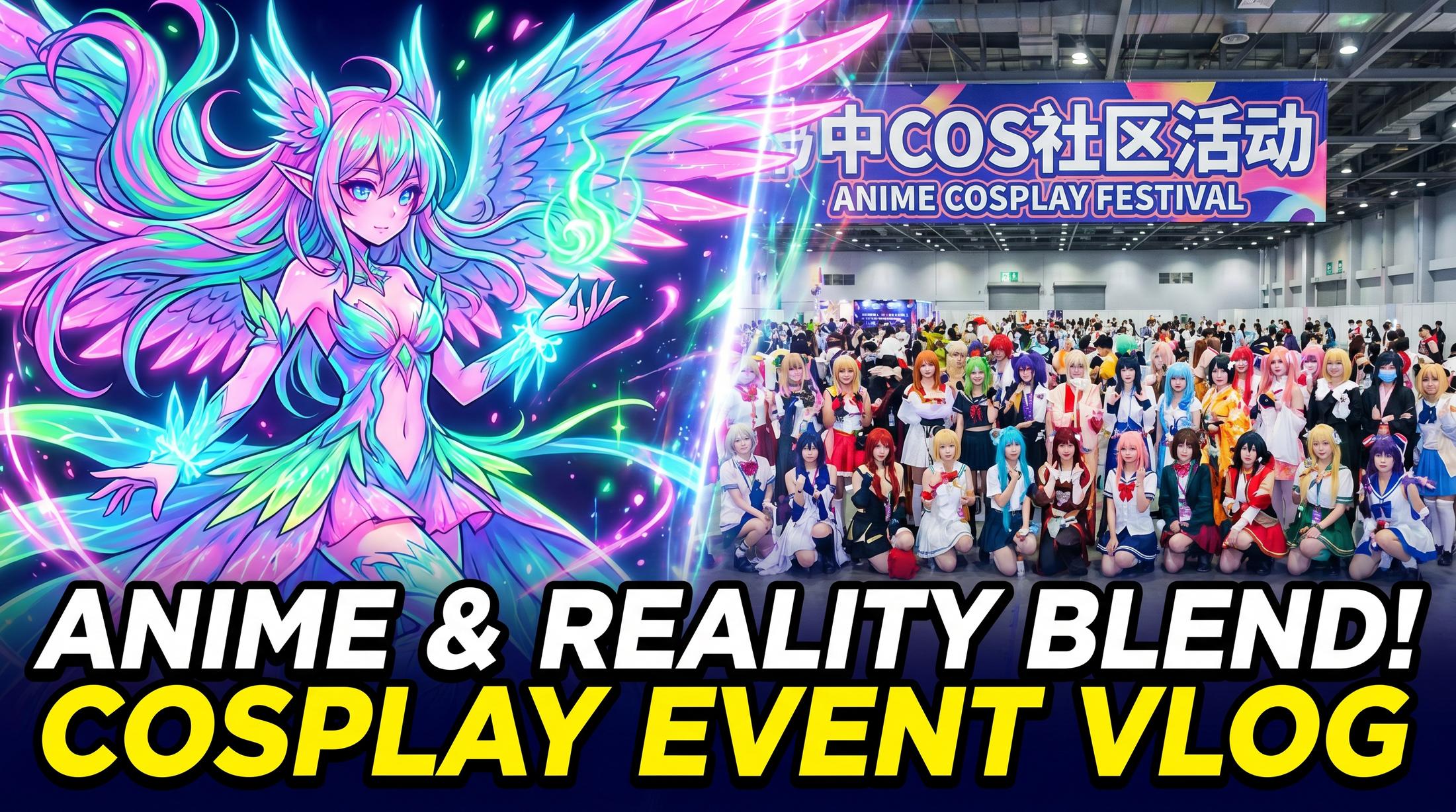 糖心视频二次元：漫展Cosplay活动合影